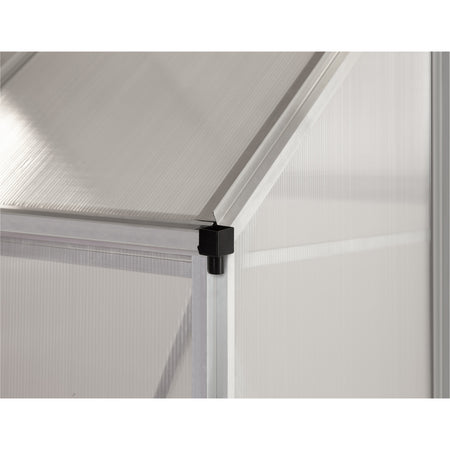 Ogrow 6 x 6 FT Walk-In Greenhouse with Sliding Door and Adjustable Roof Vent